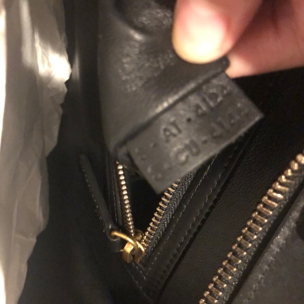 New Celine Mini Luggage tricolor leather tote - Picture 8 of 10